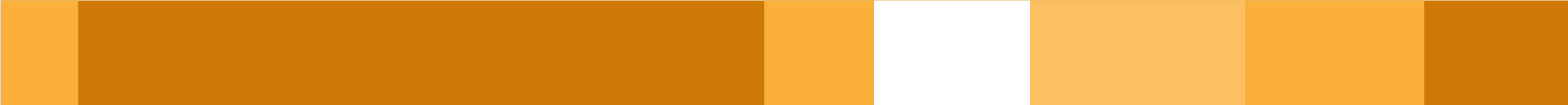 Decorative orange banner