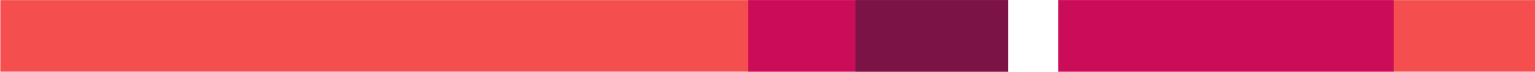 Decorative red banner