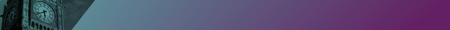 A thin banner with LGA colours and a photo of big ben