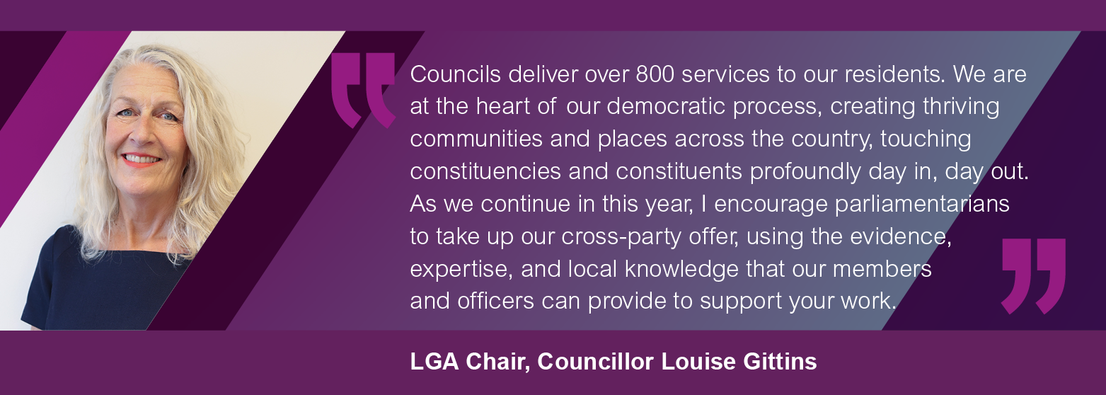 9.265 LGA in Parliament digital assets_Quote from LGA Chair Councillor Louise Gittins