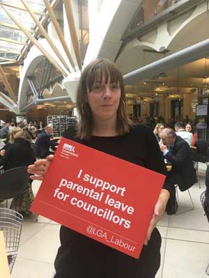 Jess Phillips MP on parental leave