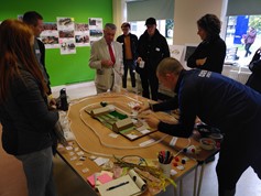 Participants at the community engagement event