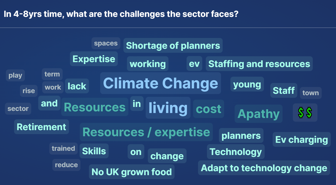 Rising Stars Future Challenges Word Cloud PAS Conf