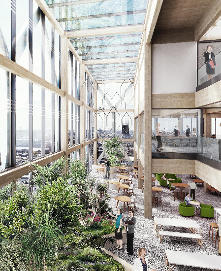 Architects impression of the Royal College of Physicians
