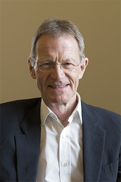 Sir Nicholas Serota smiling