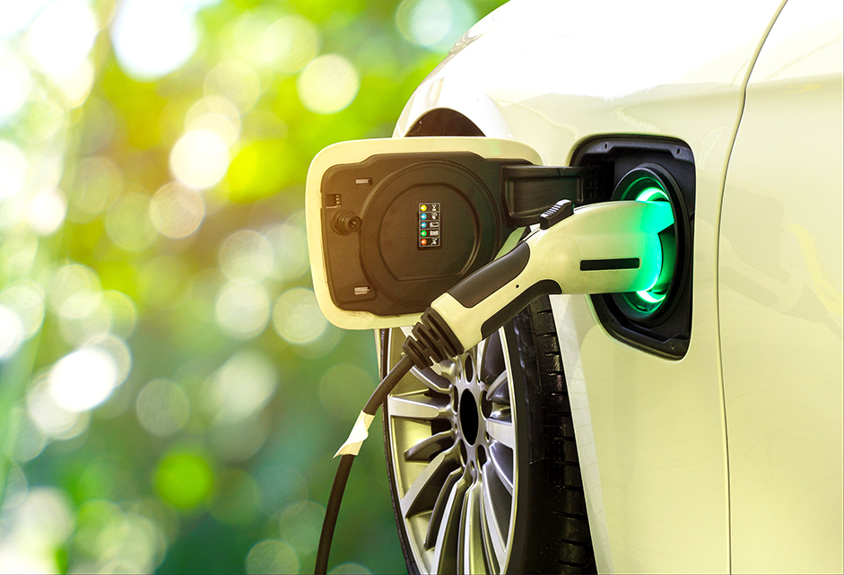 Charging electric car