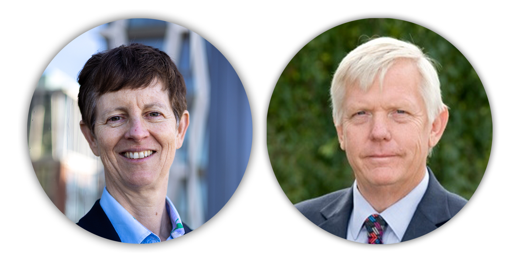 David Fothergill and Dr Jeanelle de Gruchy