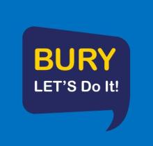 Bury let's do it logo