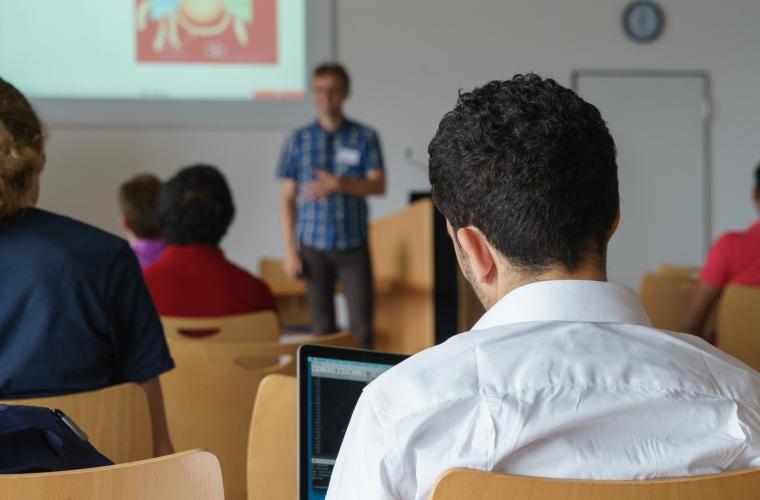 Students in classroom
