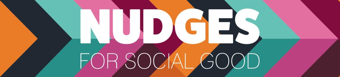 Nudges for social good podcast banner