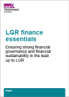 PDF cover of the LGR finance essentials report