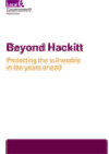 Beyond Hackitt: protecting the vulnerable in the years ahead COVER