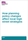 How planning policy changes affect local high street strategies