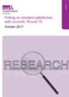LGA Resident Satisfaction Polling Round 18 October 2017 COVER