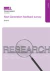 Next Generation feedback survey 2018-19