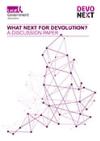 What next for devolution