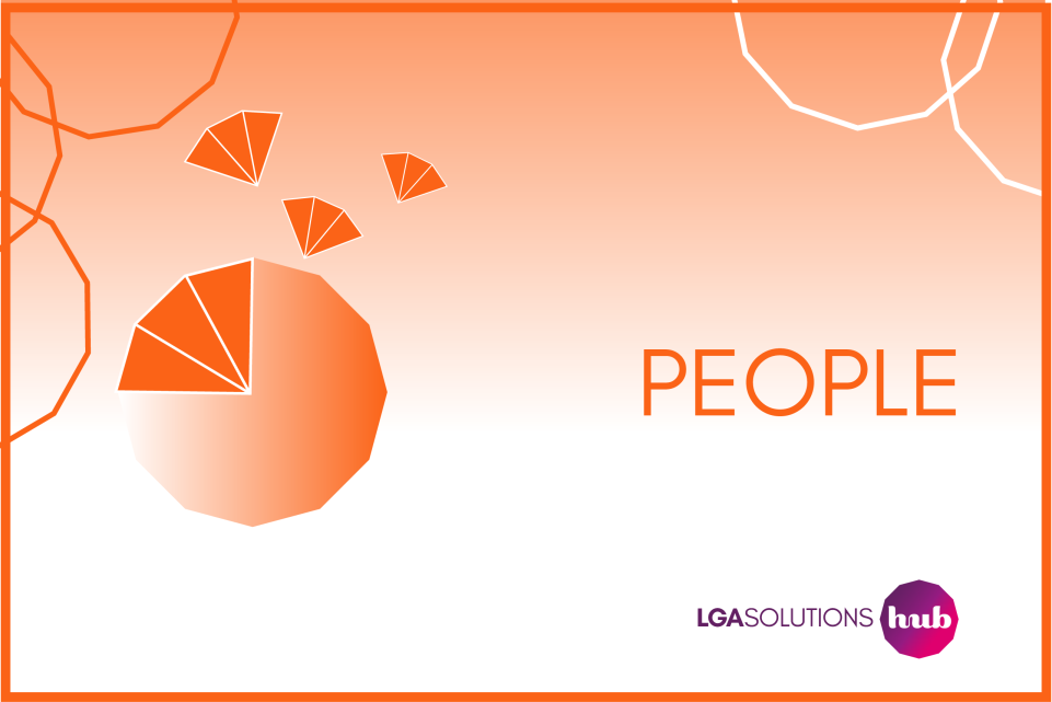 LGA Solutions, people offers illustration